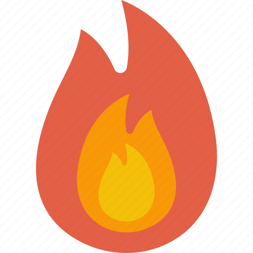 Fire, flame, bonfire, burn, energy, hot icon - Download on Iconfinder
