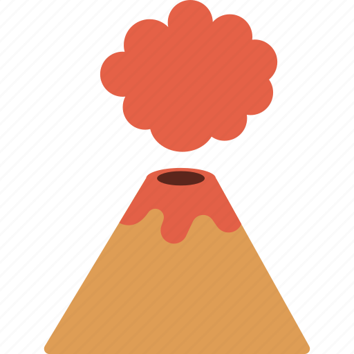 Erupt, explosion, nature, volcano icon - Download on Iconfinder