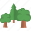 forest, nature, park, tree, trees 