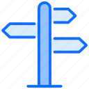 arrows, direction, signboard, board, navigation