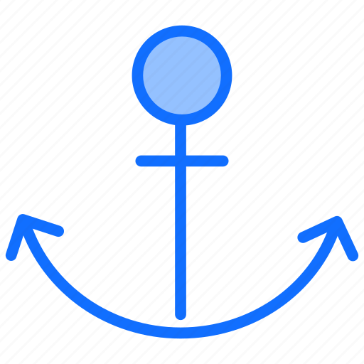 Seaport, location, anchor, navigation icon - Download on Iconfinder