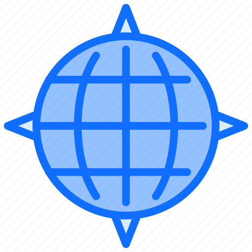 Global, world, navigation, wind, camping icon - Download on Iconfinder