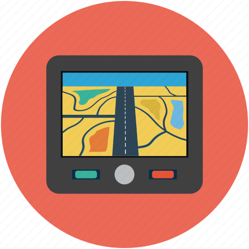 Car gps, gps, location, map, travel icon - Download on Iconfinder