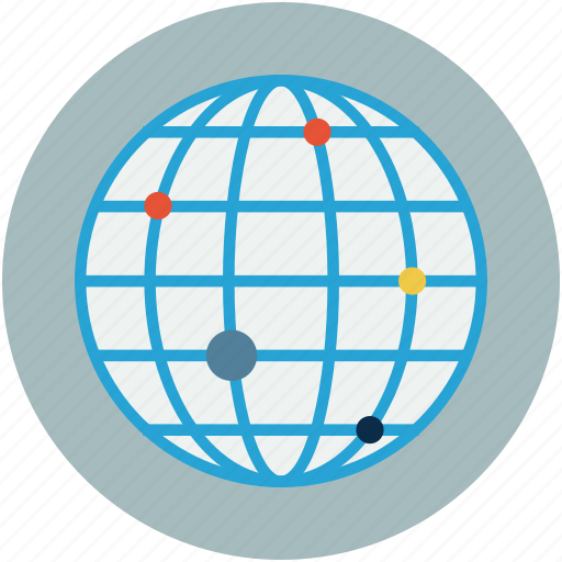 Global points, globe, gps, world icon - Download on Iconfinder