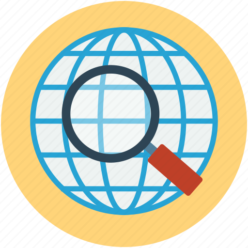 Global, gps, location, searching, tracking, zoom icon - Download on Iconfinder