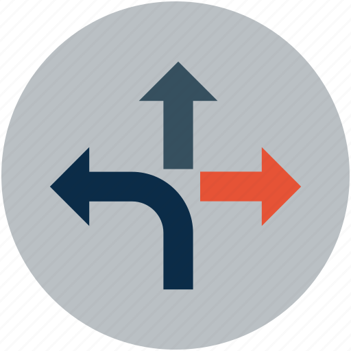 Arrows, directions, street icon - Download on Iconfinder