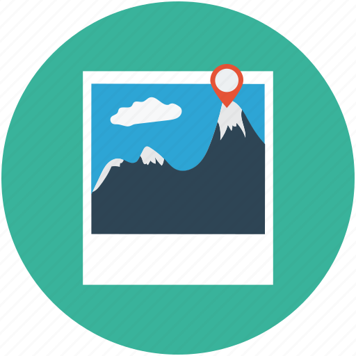 Gps, location, photo, tag, tagged icon - Download on Iconfinder