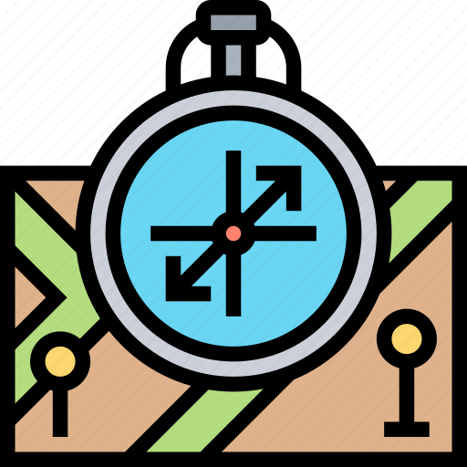 Compass, direction, navigation, north, map icon - Download on Iconfinder