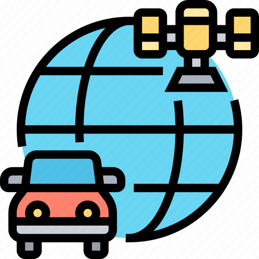 Gps, system, satellite, signal, connection icon - Download on Iconfinder