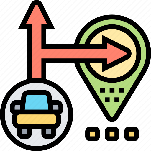Right, turn, direction, road, traffic icon - Download on Iconfinder