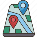 gps, map, navigation, application, phone