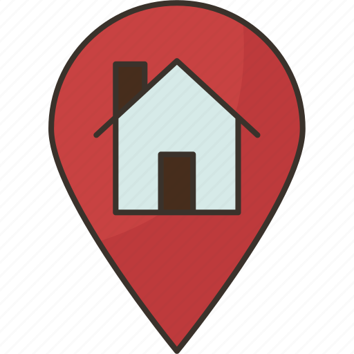Home, location, marker, pin, address icon - Download on Iconfinder