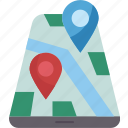 gps, map, navigation, application, phone
