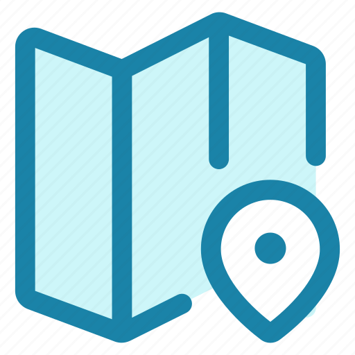 Location pin, location, location-pointer, map, navigation icon - Download on Iconfinder