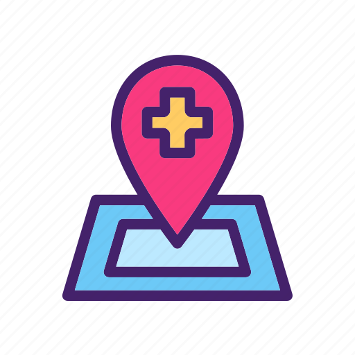 Bookmark, favorite, gps, location, map, navigation, pin icon - Download on Iconfinder