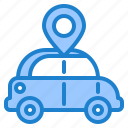 car, location, pin, transport, vehicle