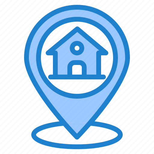 Home, house, location, navigation, pin icon - Download on Iconfinder