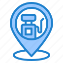 gas, location, navigation, pin, station