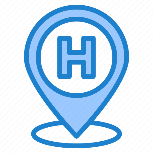 Gps, hotel, location, navigation, pin icon - Download on Iconfinder