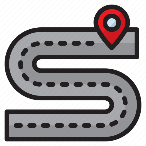 Destination, location, map, navigation, road icon - Download on Iconfinder