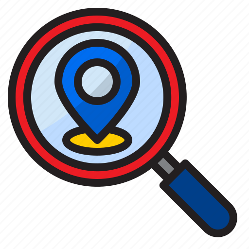 Find, map, navigation, pin, search icon - Download on Iconfinder