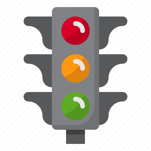 Bulb, energy, lamp, traffic, trafficlight icon - Download on Iconfinder