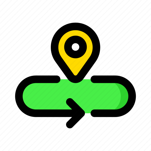 Circulating, route, travel, nearby, near, path, local icon - Download on Iconfinder