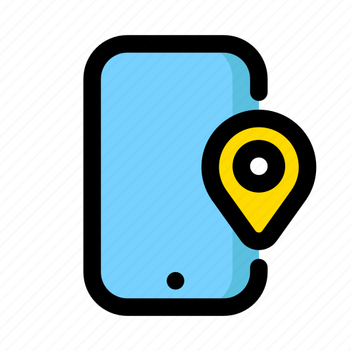 Location, map, phone, local, find my, app, navigation icon - Download on Iconfinder