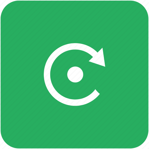 App, arrow, degree, green, motion, object, rotate icon - Download on Iconfinder