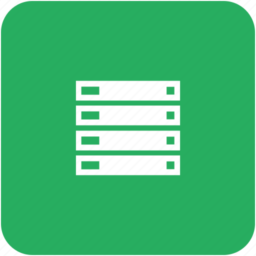 App, data, green, hardware, info, server, storage icon - Download on Iconfinder
