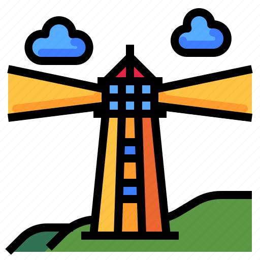 Lighthouse, light, sea, building, tower icon - Download on Iconfinder