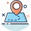 direction, gps, location, map, map icon, navigation, pin 