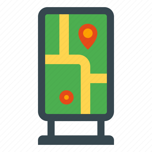 Direction, guidepost, location, map, navigation icon - Download on Iconfinder