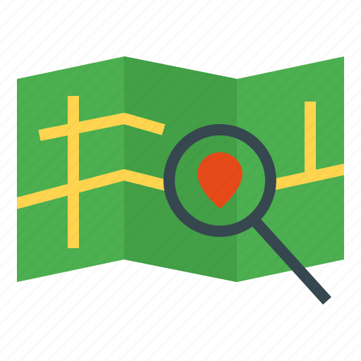 Direction, location, map, pointer, search icon - Download on Iconfinder