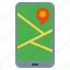 direction, guide, navigation, navigator, smartphone 
