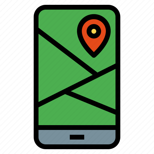 Direction, guide, navigation, navigator, smartphone icon - Download on Iconfinder