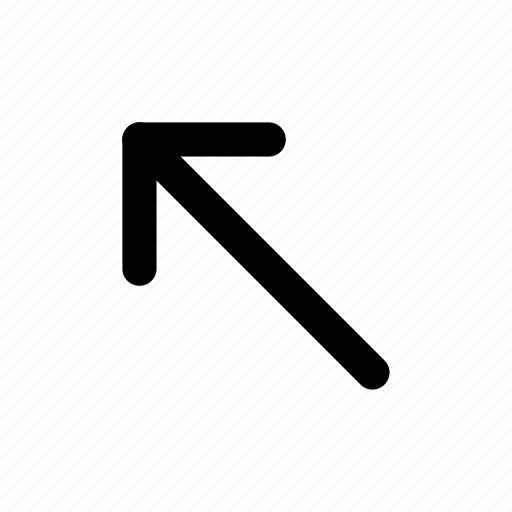 Arrow, direction, left, location, navigation, outline icon - Download on Iconfinder