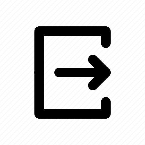 Arrow, location, navigation, outline icon - Download on Iconfinder