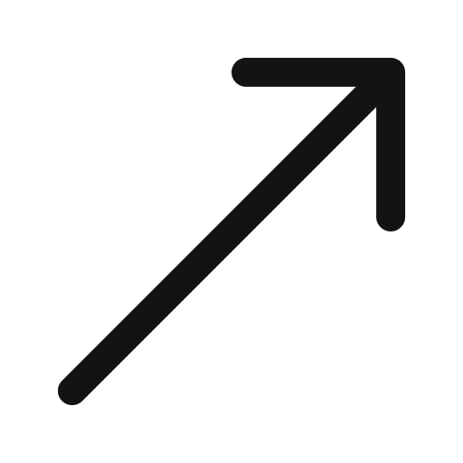 Arrow, diagonal, diagonalarrowupright, right arrow, top arrow, up arrow icon - Free download