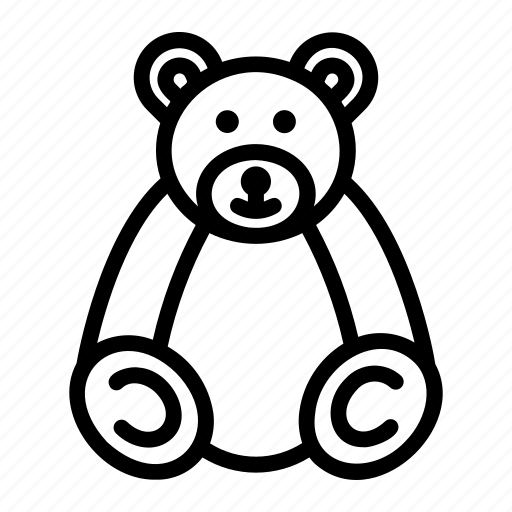 Teddy, bear, puppet, fluffy, childhood, children, animal icon - Download on Iconfinder