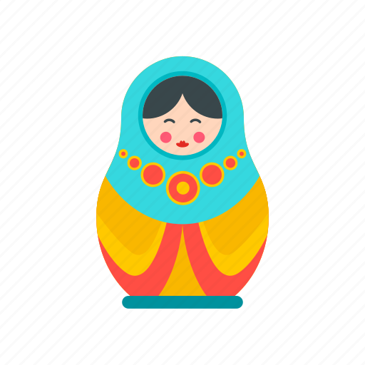 Babushka, culture, doll, matryoshka, nesting, russian, traditional icon - Download on Iconfinder