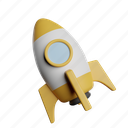 rocket, front, launch 