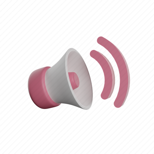 Sound, front, audio 3D illustration - Download on Iconfinder