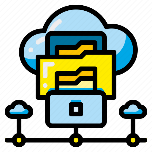 Cloud, data, empty, file, folder, paper, pocket icon - Download on Iconfinder
