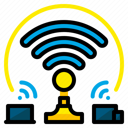 Antenna, digital, hotspot, internet, signal, technology icon - Download on Iconfinder