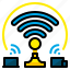 antenna, digital, hotspot, internet, signal, technology 
