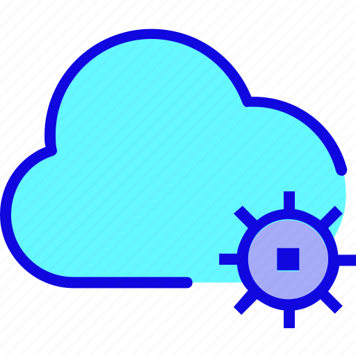 Cloud, connection, internet, network, server, setting, storage icon - Download on Iconfinder