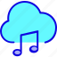audio, cloud, database, media, music, network, storage 