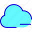 cloud, cloudy, data, database, limit, server, storage 