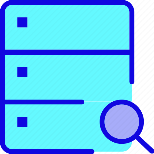 Data, database, drive, hosting, search, server, storage icon - Download on Iconfinder